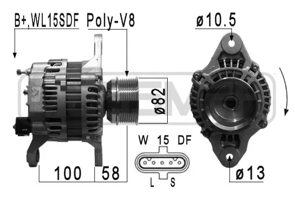 Alternator (WG2012383)