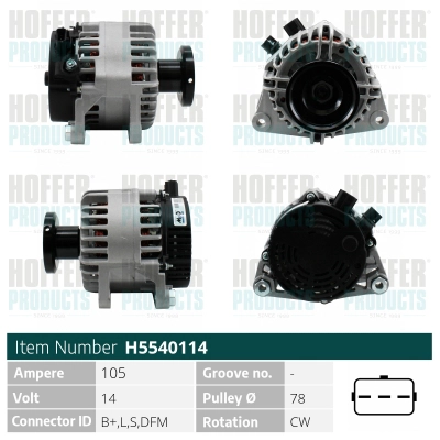 Alternator (WG2197003)