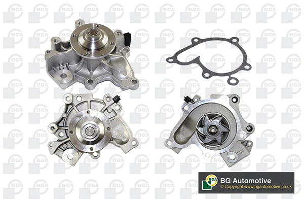 Water Pump, engine cooling (WG1489572)