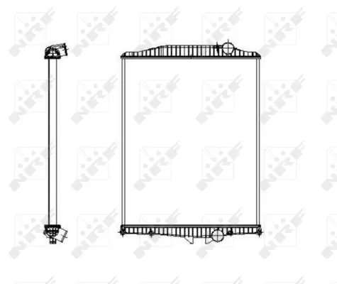 Radiator, engine cooling