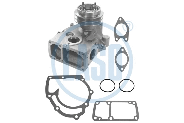 Water Pump, engine cooling (WG1709928)