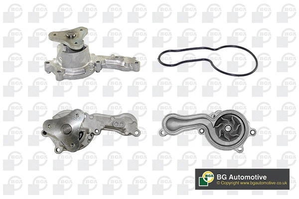 Water Pump, engine cooling (WG1489528)