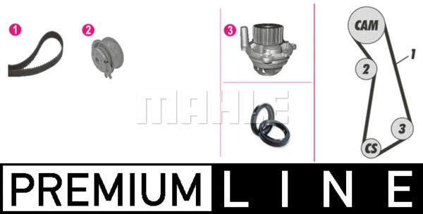 Water Pump & Timing Belt Kit