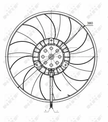 Fan, engine cooling