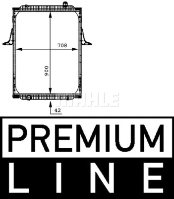 Radiator, engine cooling