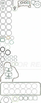Gasket Kit, crankcase (WG1241802)