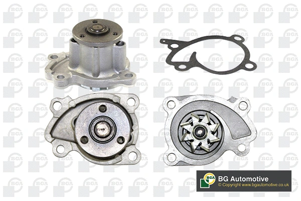 Water Pump, engine cooling (WG1489234)