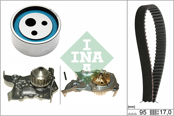 Water Pump & Timing Belt Kit (WG1809858)