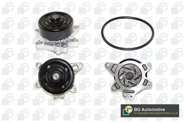 Water Pump, engine cooling (WG1489175)