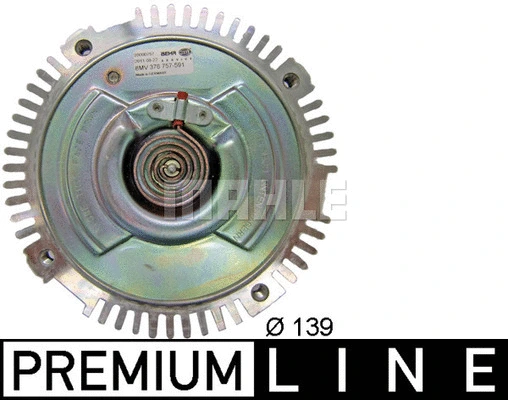 Clutch, radiator fan