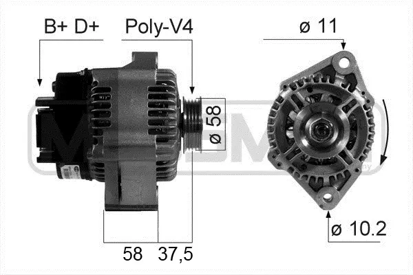 Alternator (WG2012130)