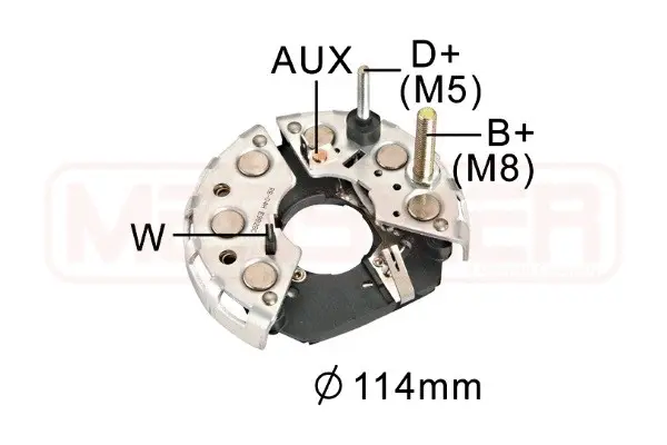 Rectifier, alternator (WG2012490)