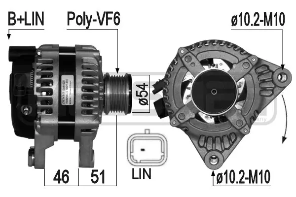 Alternator (WG2012441)