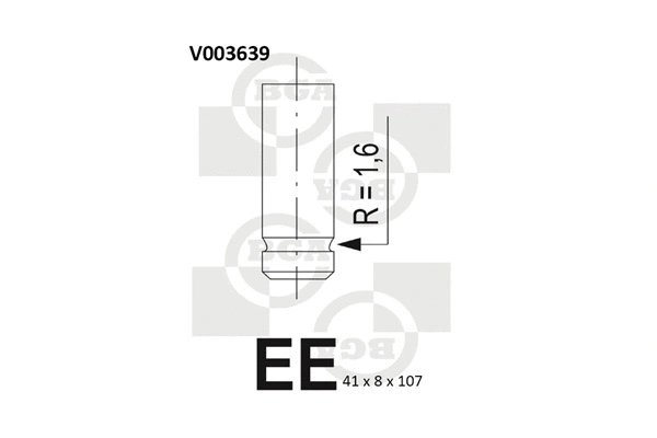 Intake Valve (WG1490980)