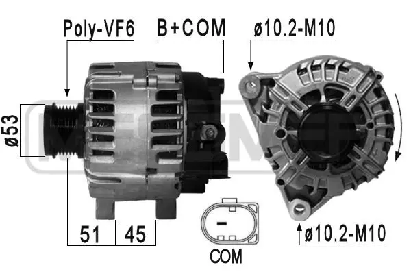 Alternator (WG2012341)