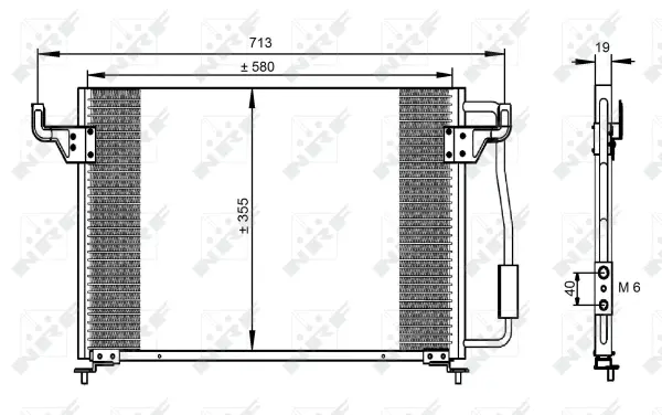 Condenser, air conditioning (WG2160811)