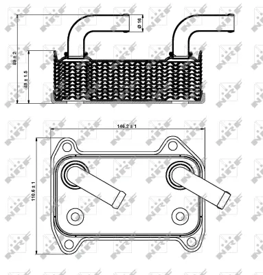 Oil Cooler, engine oil