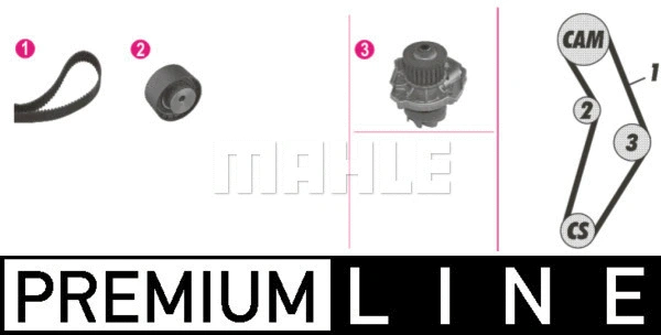 Water Pump & Timing Belt Kit