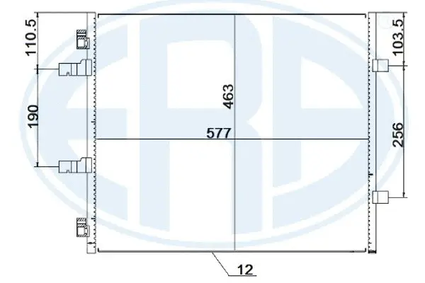 Condenser, air conditioning (WG2016863)