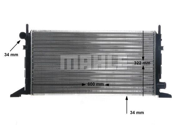 Radiator, engine cooling