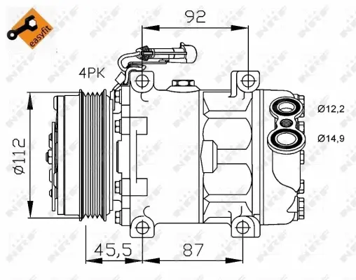 Compressor, air conditioning