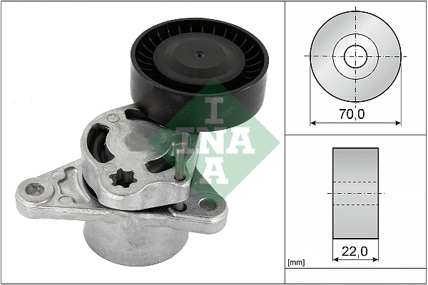 Belt Tensioner, V-ribbed belt (WG2042903)
