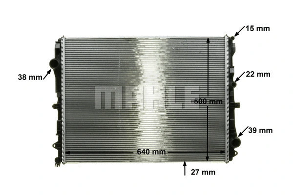 Radiator, engine cooling