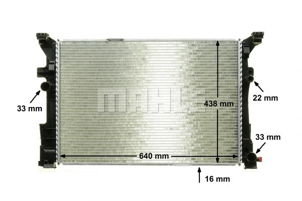 Radiator, engine cooling