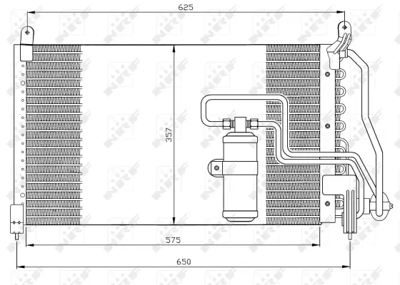 Condenser, air conditioning (WG2160770)