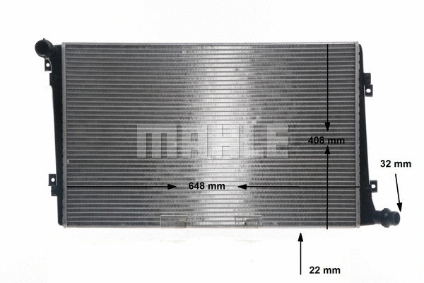 Radiator, engine cooling