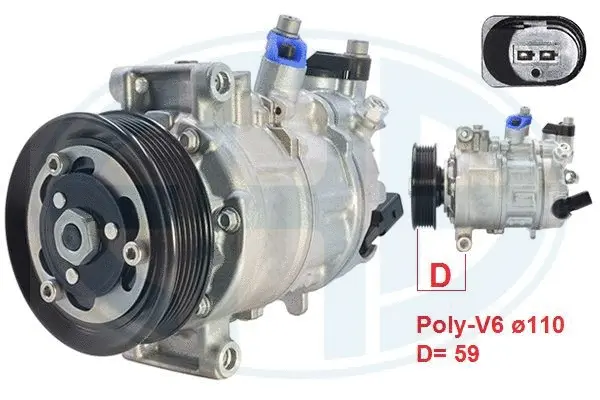 Compressor, air conditioning (WG2017162)