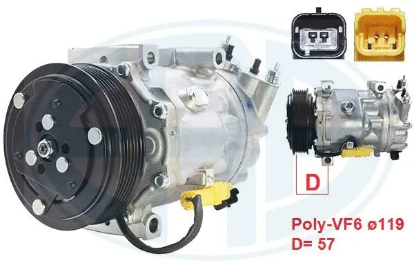 Compressor, air conditioning (WG2017146)