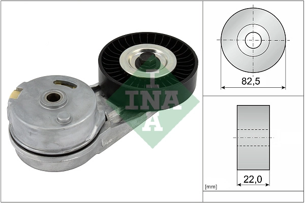 Belt Tensioner, V-ribbed belt (WG1253369)