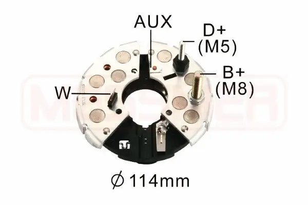 Rectifier, alternator (WG2012498)