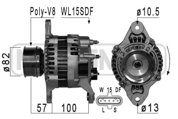 Alternator (WG2012386)