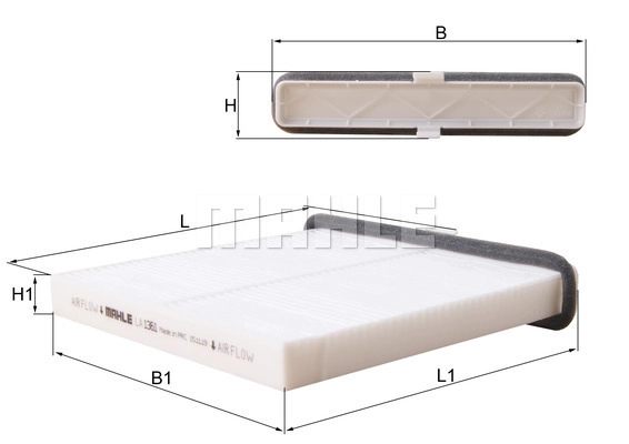 Filter, cabin air (WG2326005)