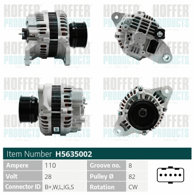Alternator (WG2197060)