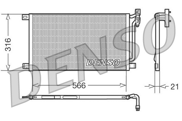 Condenser, air conditioning (WG1917113)