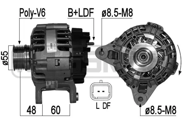 Alternator (WG2012318)