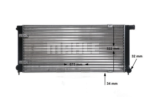 Radiator, engine cooling