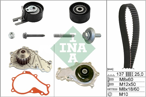 Water Pump & Timing Belt Kit (WG1251692)