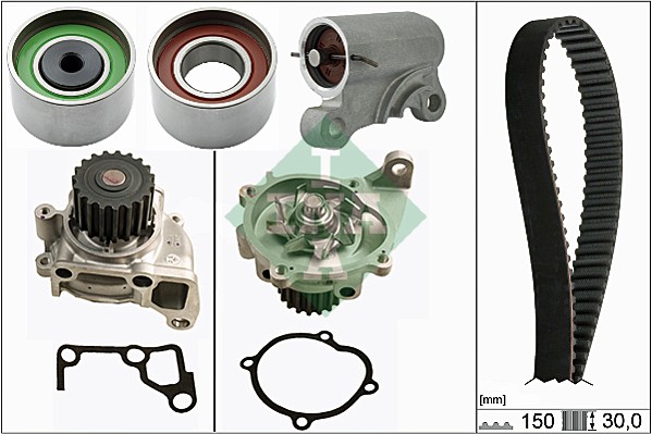Water Pump & Timing Belt Kit (WG1710050)