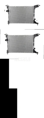 Radiator, engine cooling