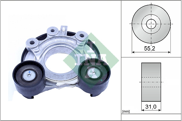 Belt Tensioner, V-ribbed belt (WG2173399)