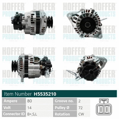 Alternator (WG2196980)