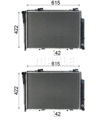 Radiator, engine cooling