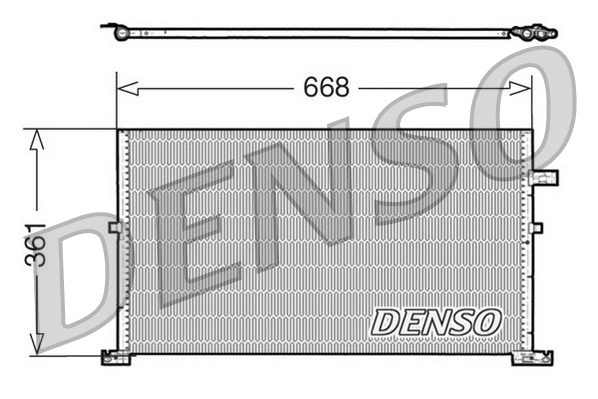 Condenser, air conditioning (WG1917224)