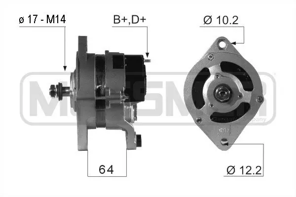 Alternator (WG2012120)