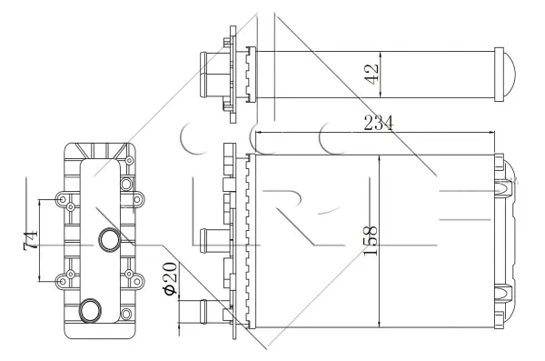 Heat Exchanger, interior heating