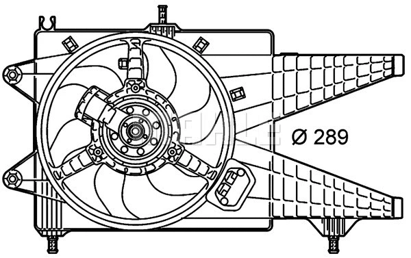 Fan, engine cooling (WG2180548)